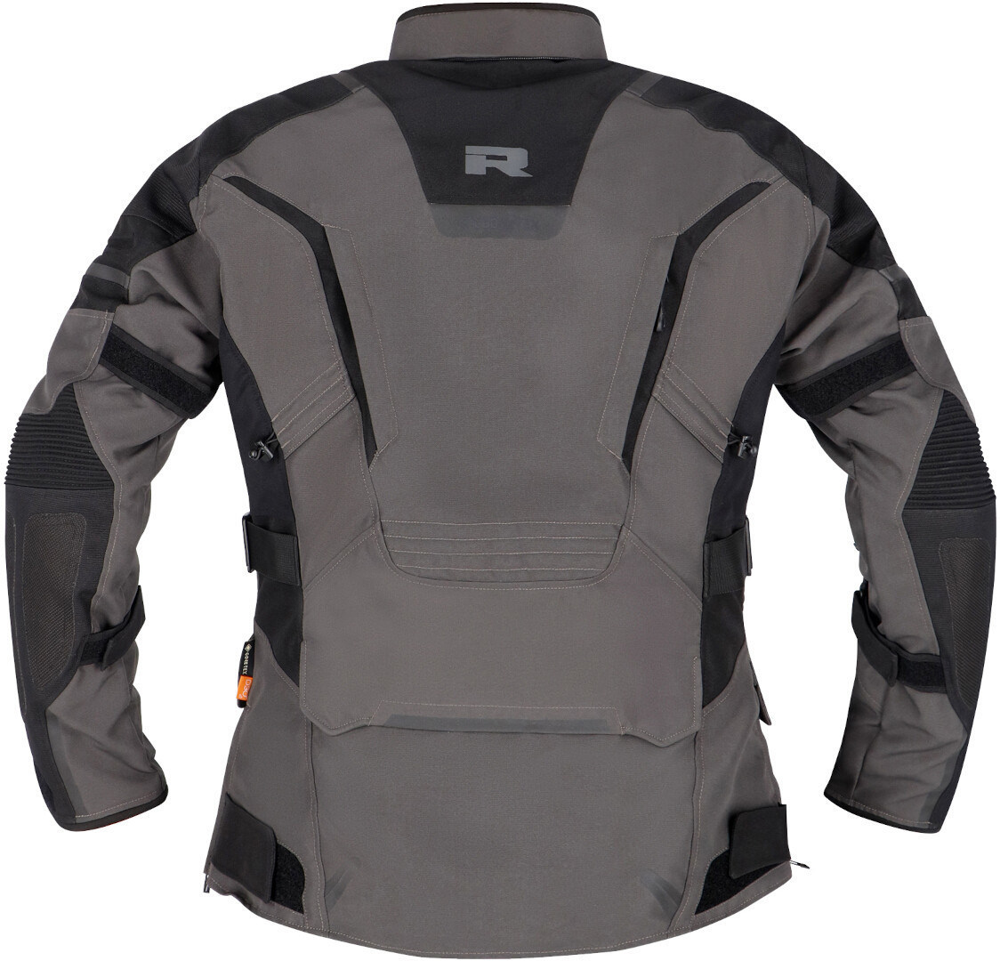 Richa Cyclone 2 Gore-Tex vattentät Damer Motorcykel Textil Jacka mörkgrå/svart M Figur 3
