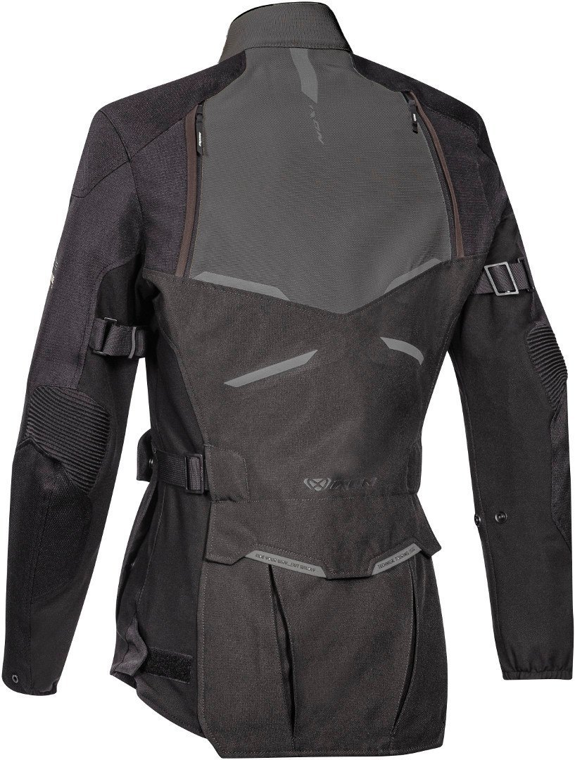 Ixon Eddas Damer Motorcykel Tekstil Jakke sort/grå L Figur 2