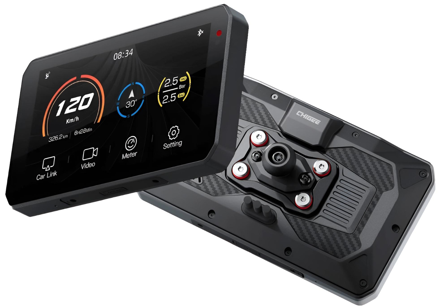 CHIGEE AIO-5 Lite Sistem multimedia pentru motociclete Figura 2