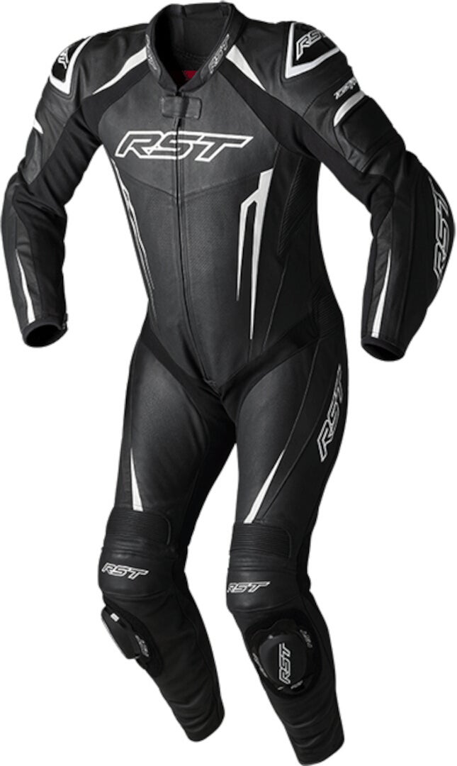 RST Tractech EVO 5 One Piece Motorcycle Leather Suit black/white XL Figure 1
