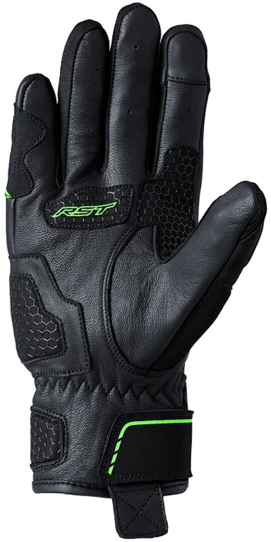 RST S1 Mesh 摩托車手套 黑/绿 2XL 图2