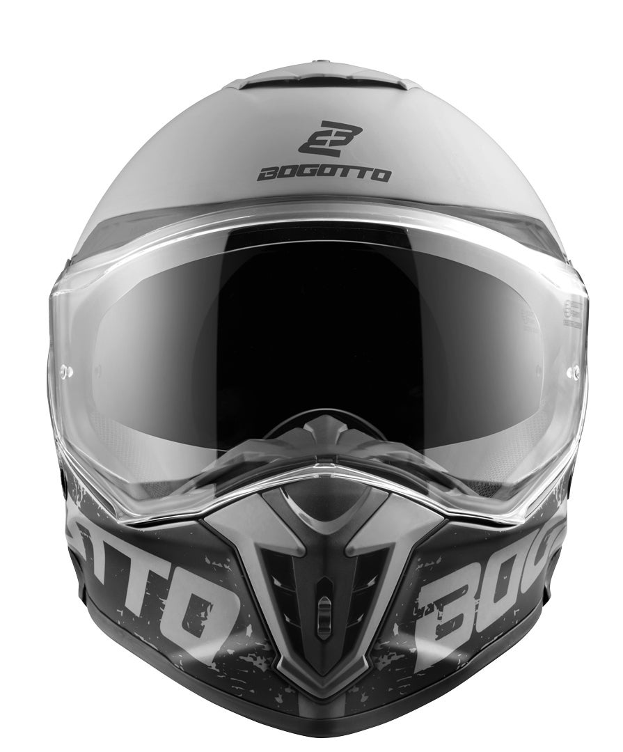 Bogotto FG-601 Duo Glasvezel Enduro Helm Grey Matt 2XL Figuur 5