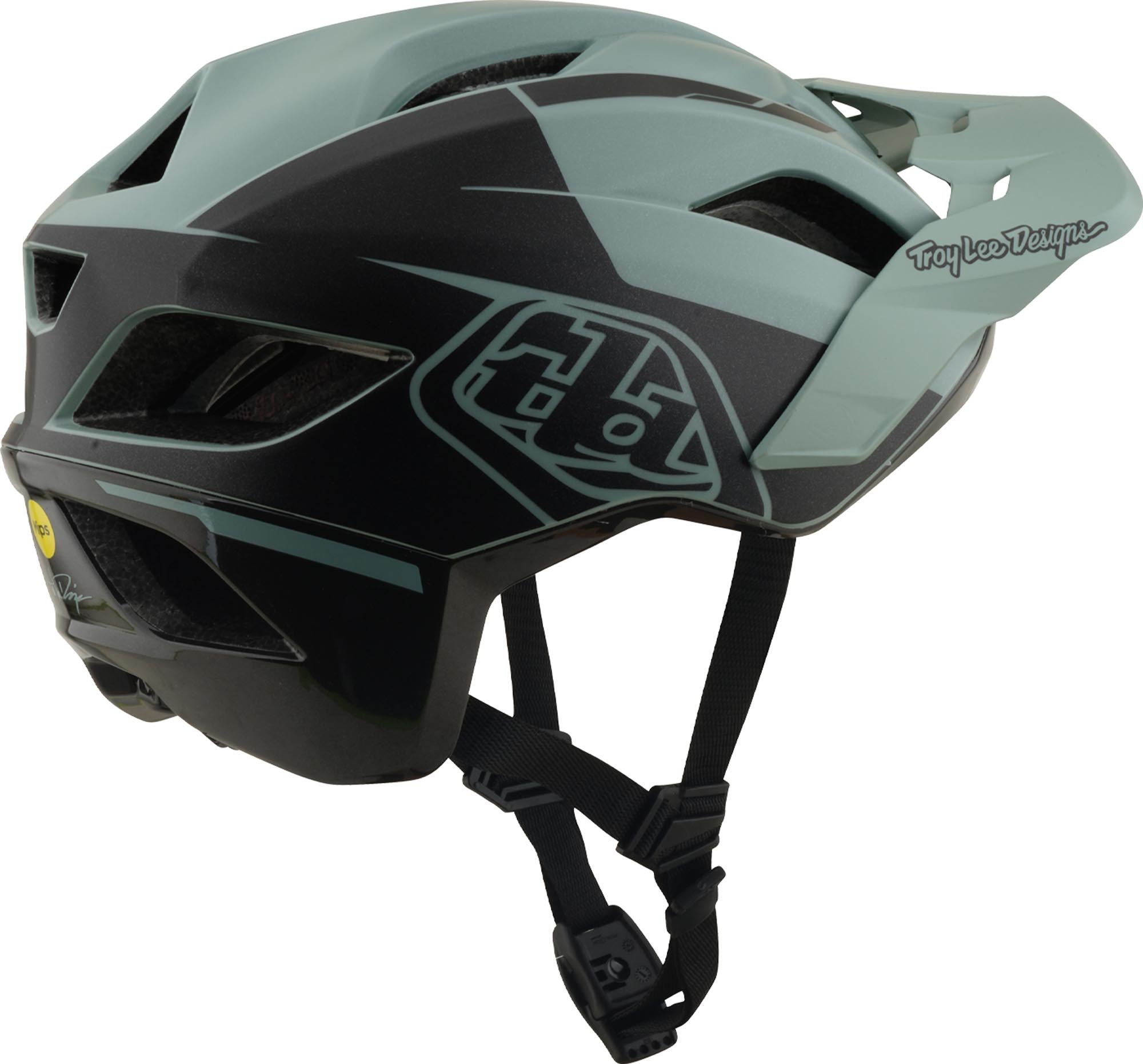 Troy Lee Designs Flowline SE MIPS Hydro Kask rowerowy zielono/szary XS-S (53/56) Rysunek 4