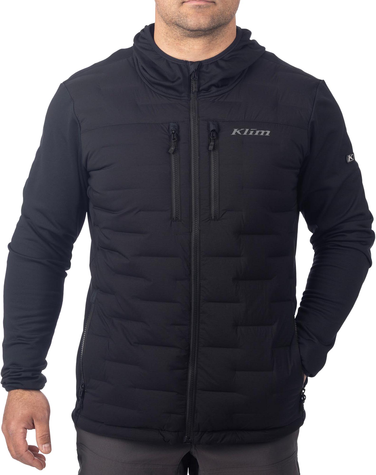 Klim Boulder Stretch Dunhybridjakke Sort XL Figur 2