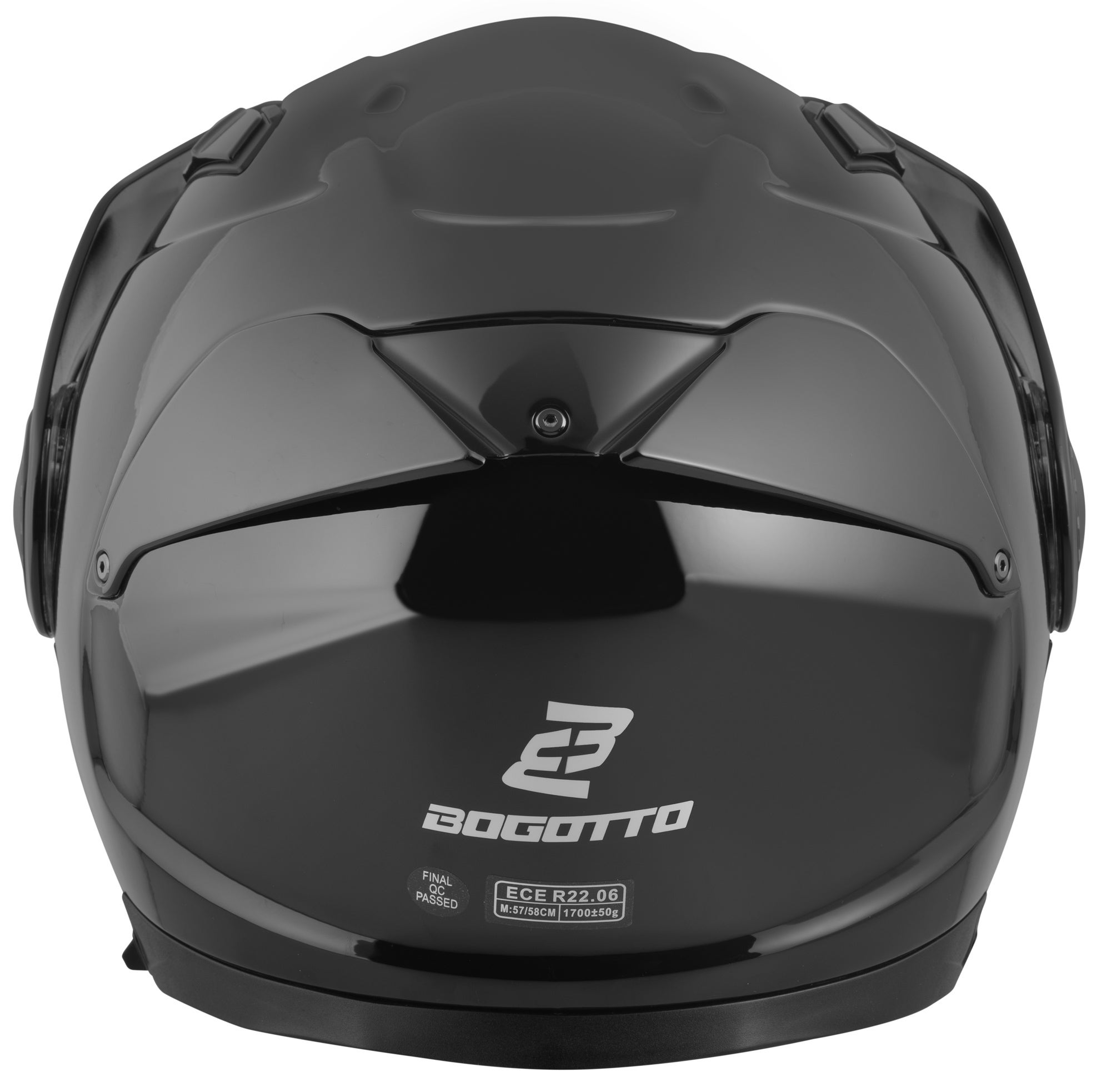 Bogotto FG-102 Hjelm Sort S Figur 6