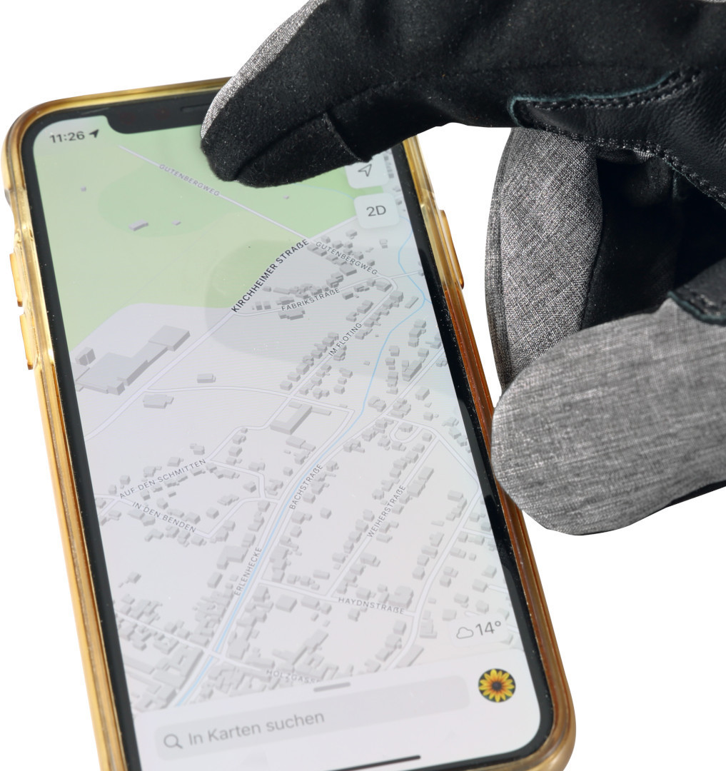 Büse Comfort Motorradhandschuhe grau 10 Abbildung 4