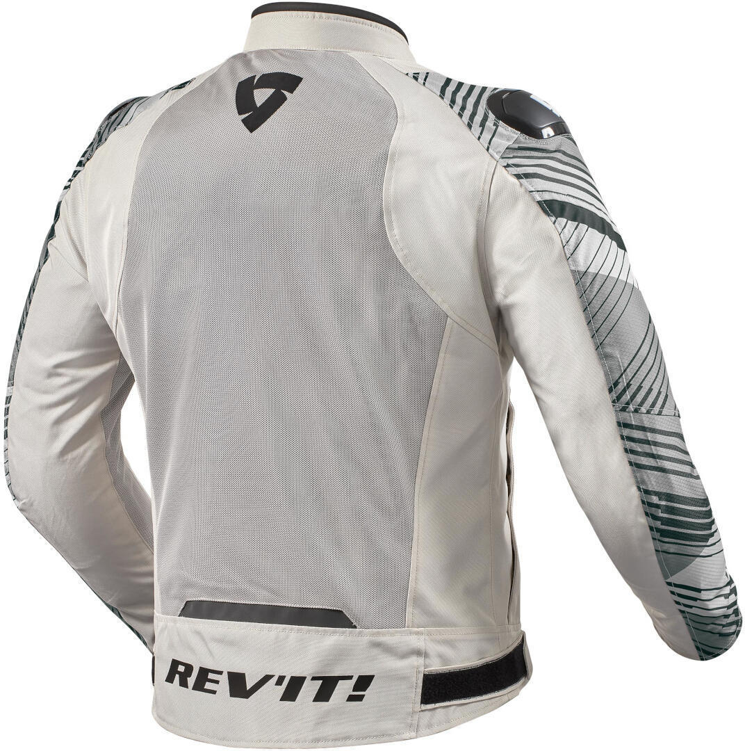Revit Apex Air H2O Motorcycle Textile Jacket grey XL Figure 2
