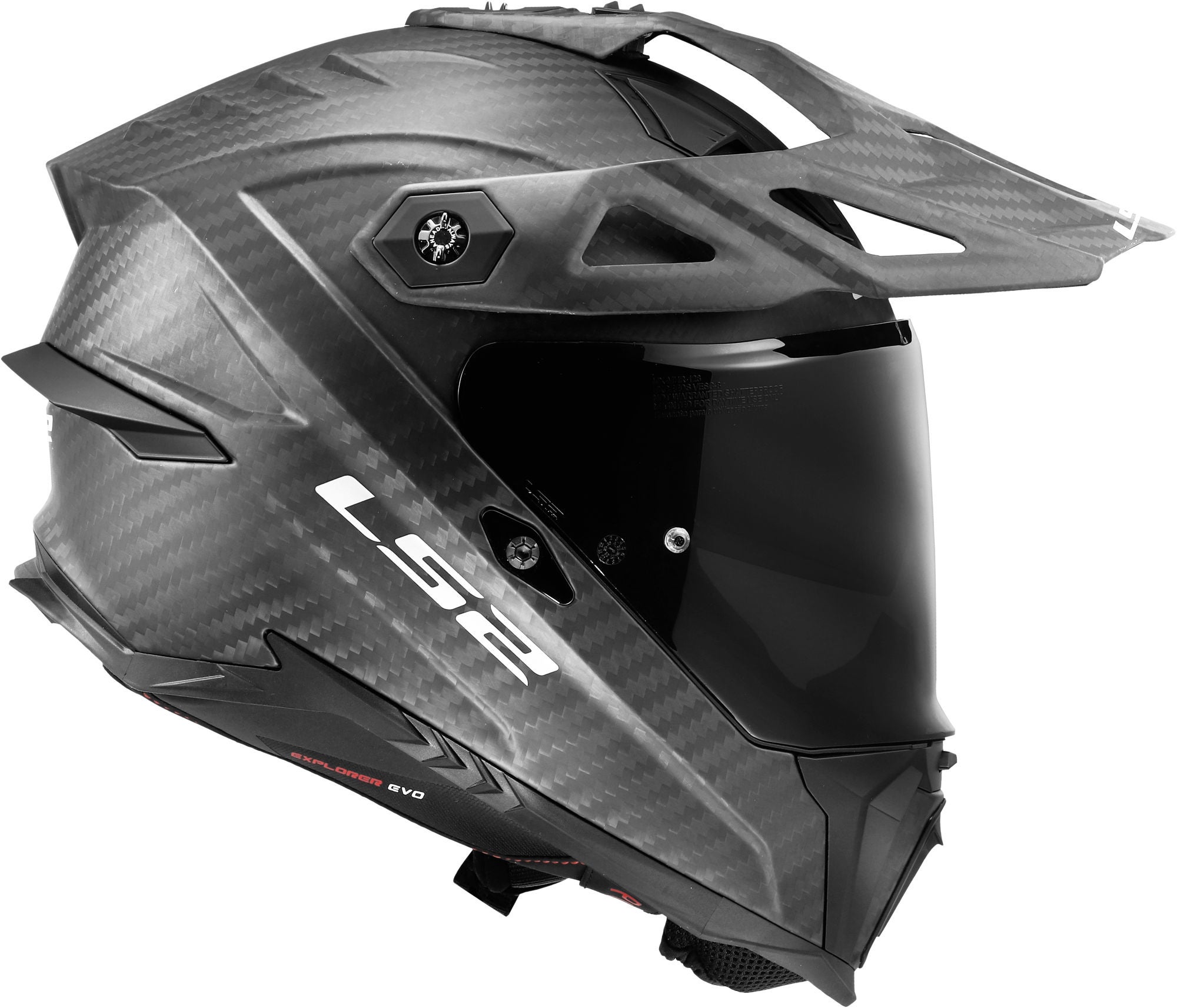 LS2 MX707 Explorer Evo Carbon Cască Enduro Carbon matt L (59/60) Figura 7