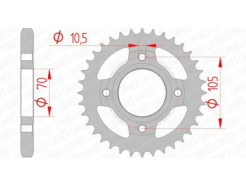 AFAM Standard-Stahlkrone 10401 - 530 Abbildung 1