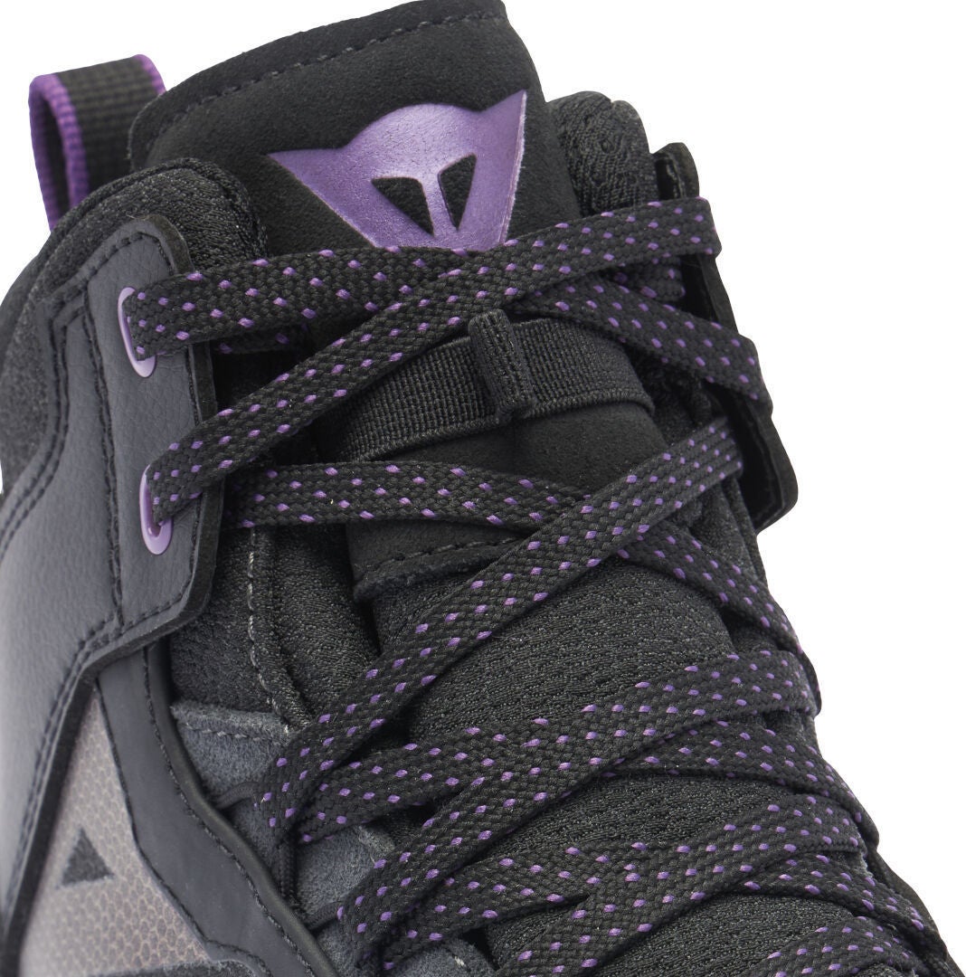 Dainese Suburb D-WP 2.0 wasserdichte Damen Motorrad Schuhe schwarz/weiß/lila 37 Abbildung 6