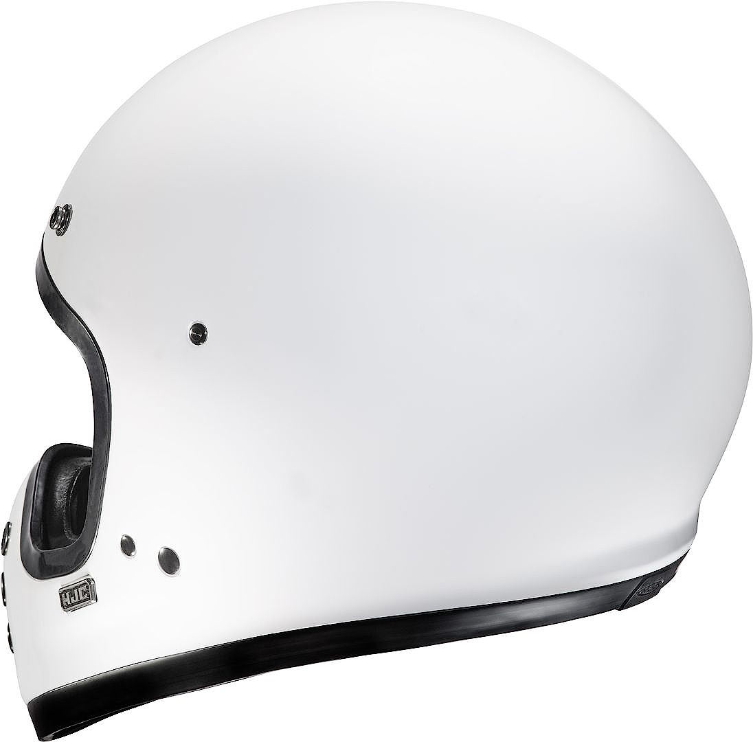 HJC V60 Solid Kypärä valkoinen L (58/59) Kuva 7
