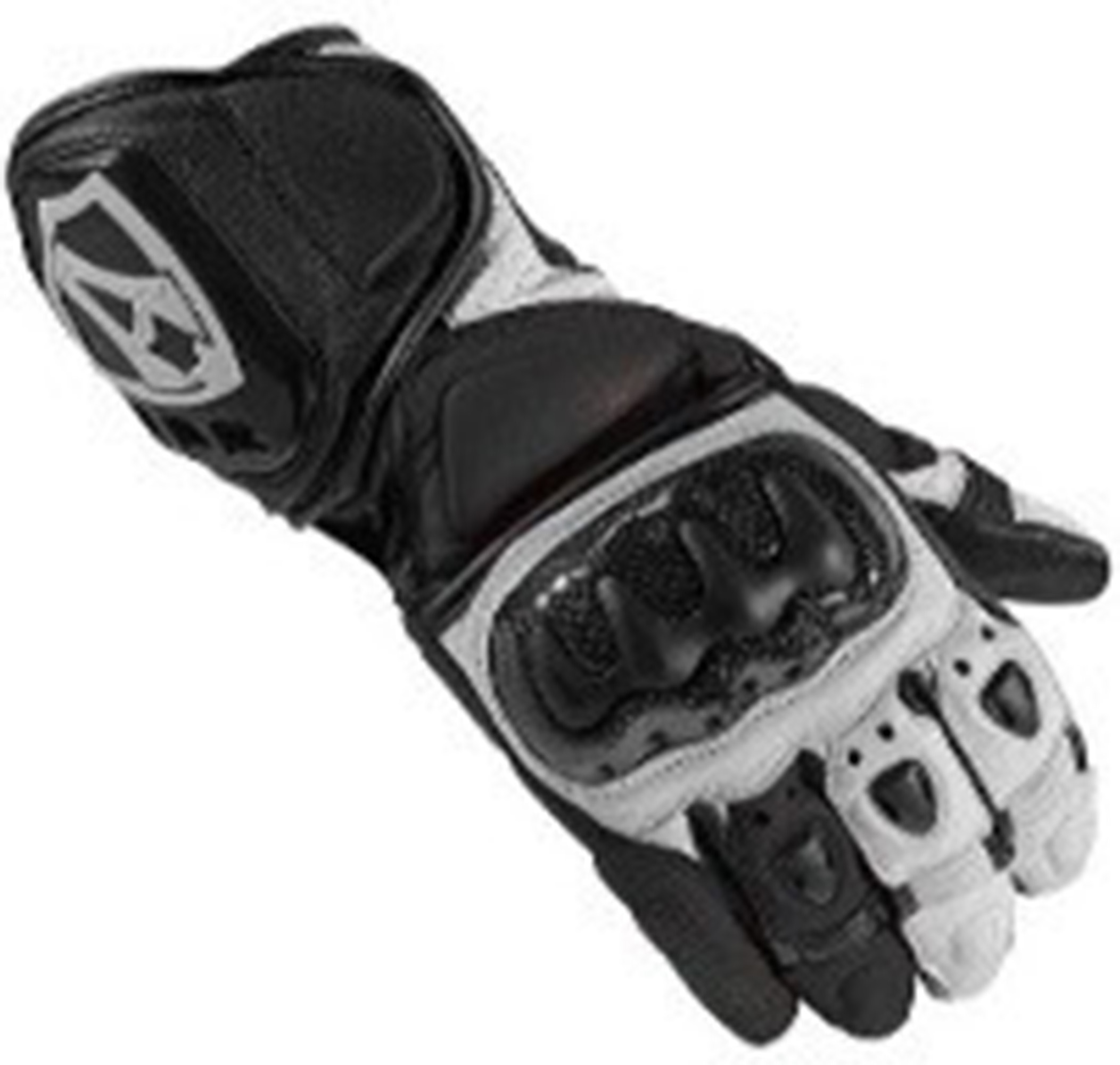 Arlen Ness Sprint Motorcykel handsker Sort/hvid M Figur 1