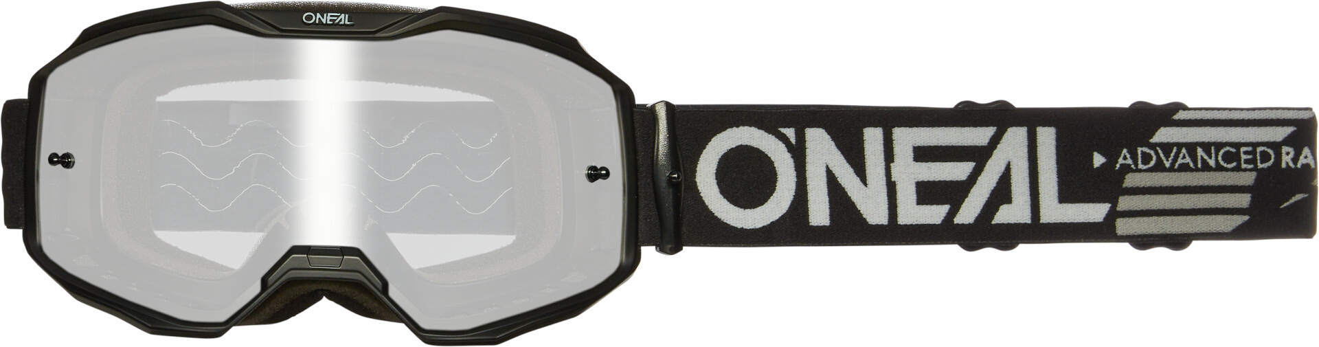 Oneal B-10 Solid Ochelari de motocross negru Figura 1