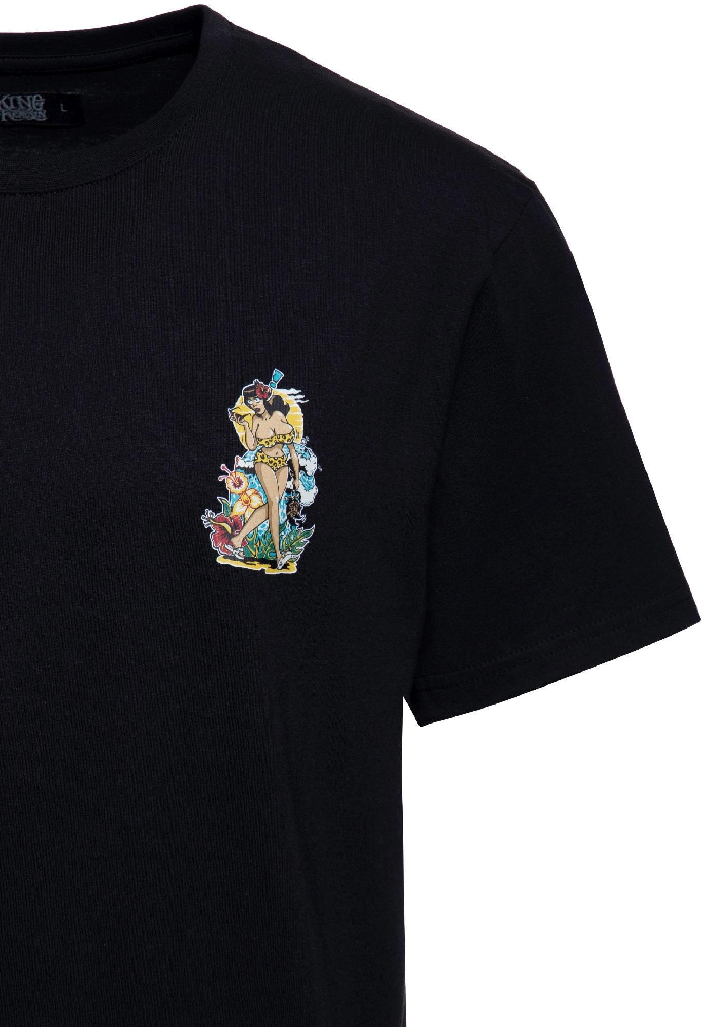 King Kerosin I Make My Dreams T-Shirt schwarz/bunt M Abbildung 3