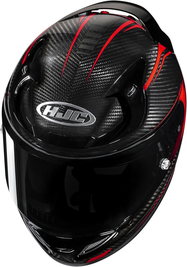 HJC RPHA 12 Carbon Keres Casco nero/rosso S (55/56) Figura 3