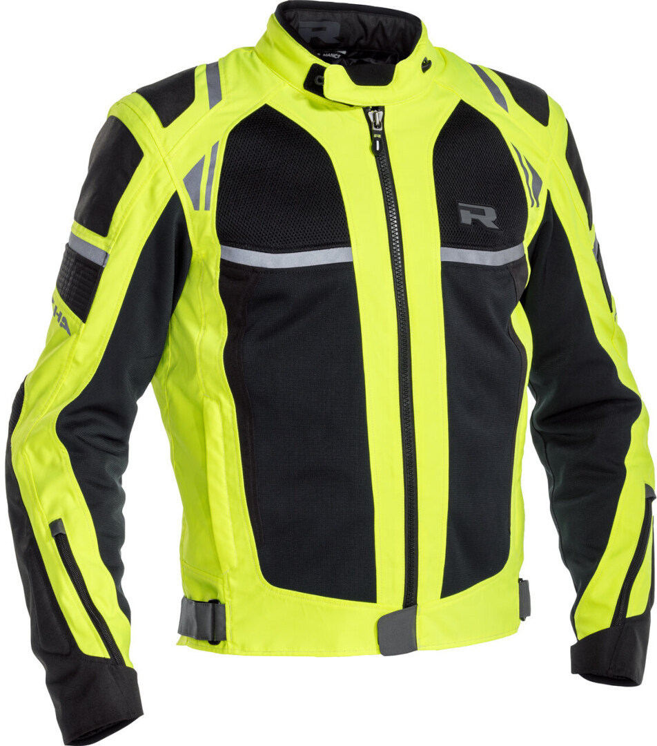 Richa Airstorm waterproof Motorcycle Textile Jacket yellow/black L Figure 1