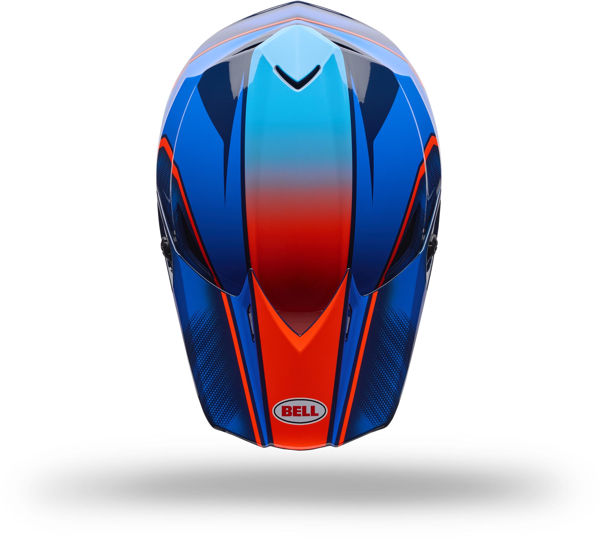 Bell MX-10 MIPS Speedway Jeugd motocrosshelm blauw J/S (49/51) Figuur 5