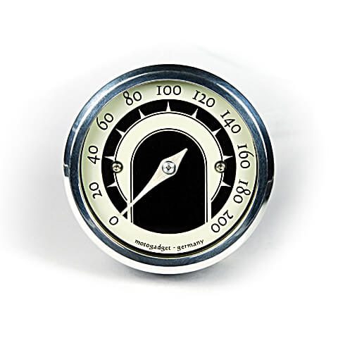 motogadget Tachometer mst speedster Argint Figura 1 motogadget Tachometer mst speedster Argint Figura 1