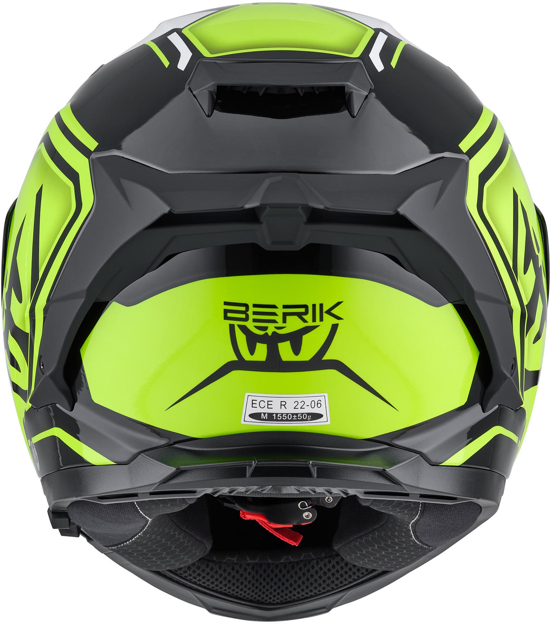Berik FF871 Mapuro Helm schwarz/gelb S Abbildung 4