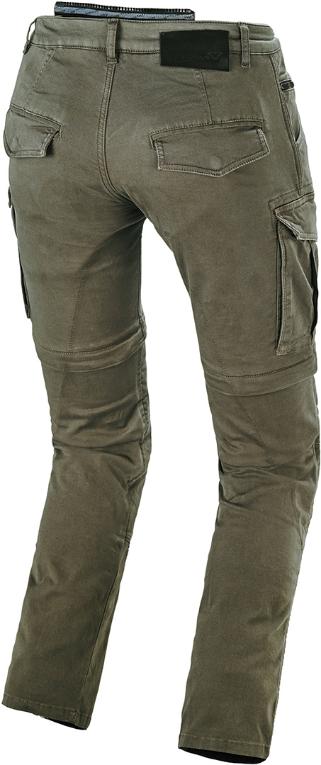 Macna Arrival Pantalon textile moto Vert militaire 32 Figure 2