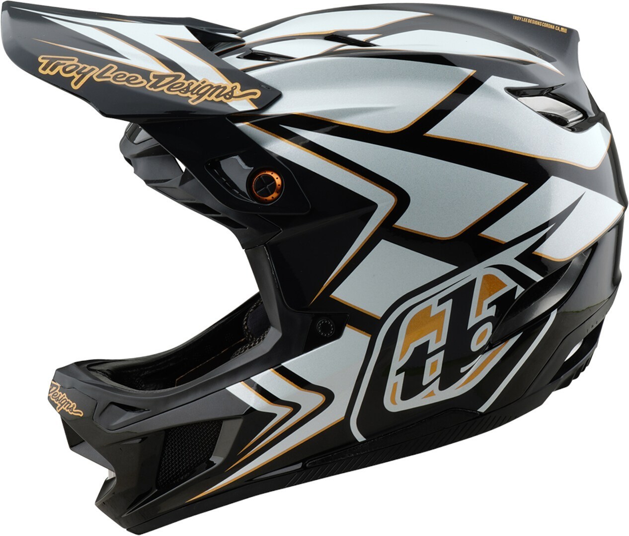 Troy Lee Designs D4 Mips Ghostwing Kompozitná zjazdová prilba M (57/58) Obrázok 2