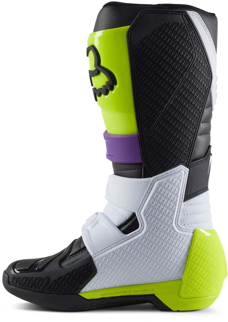 FOX Comp Motocross Stiefel lila/gelb/schwarz 9 Abbildung 8