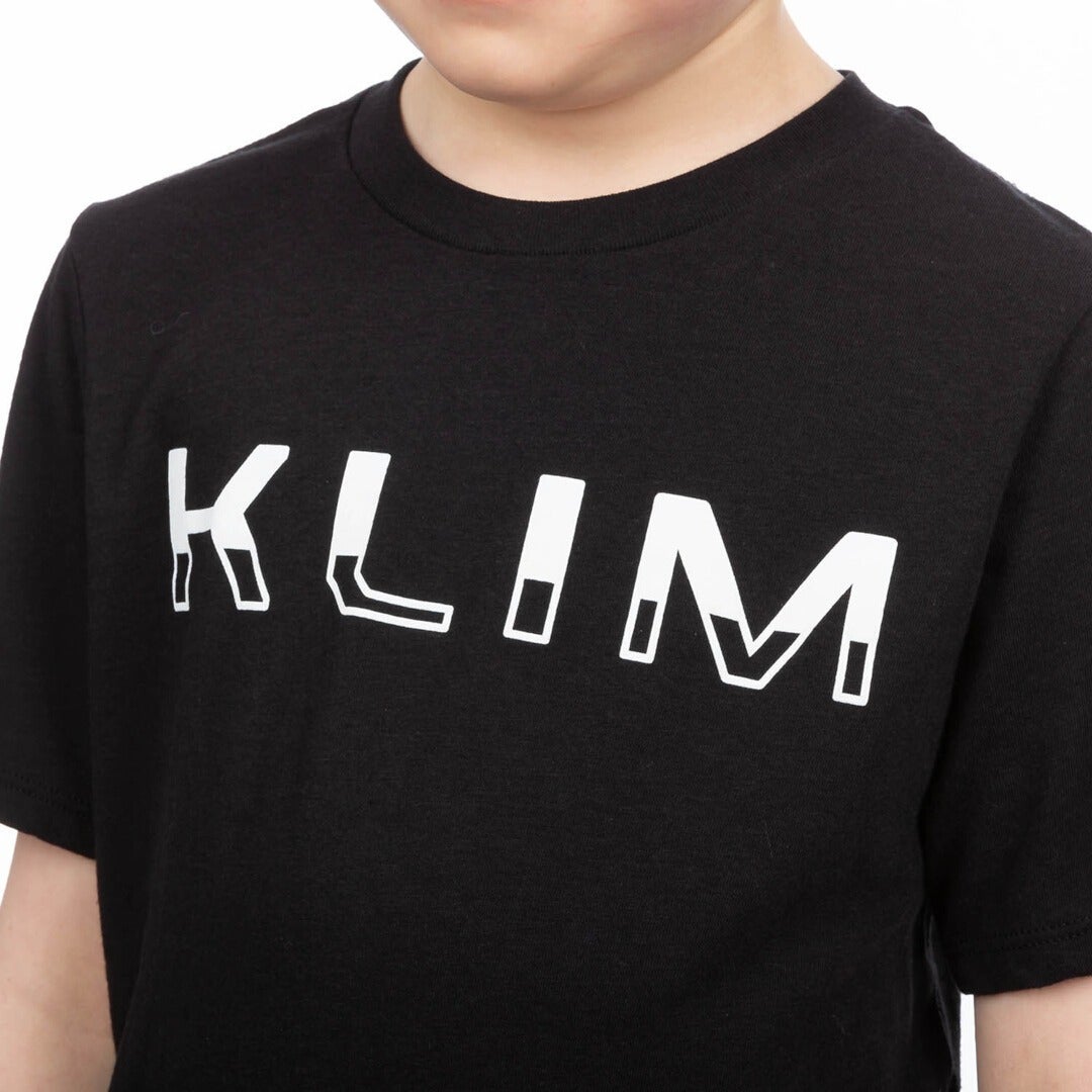 Klim Petrol Tri-Blend Dětské tričko černobílá YM Obrázek 2