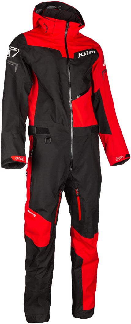 Klim Lochsa One Piece Snowmobile Suit black/red Short L Figure 9