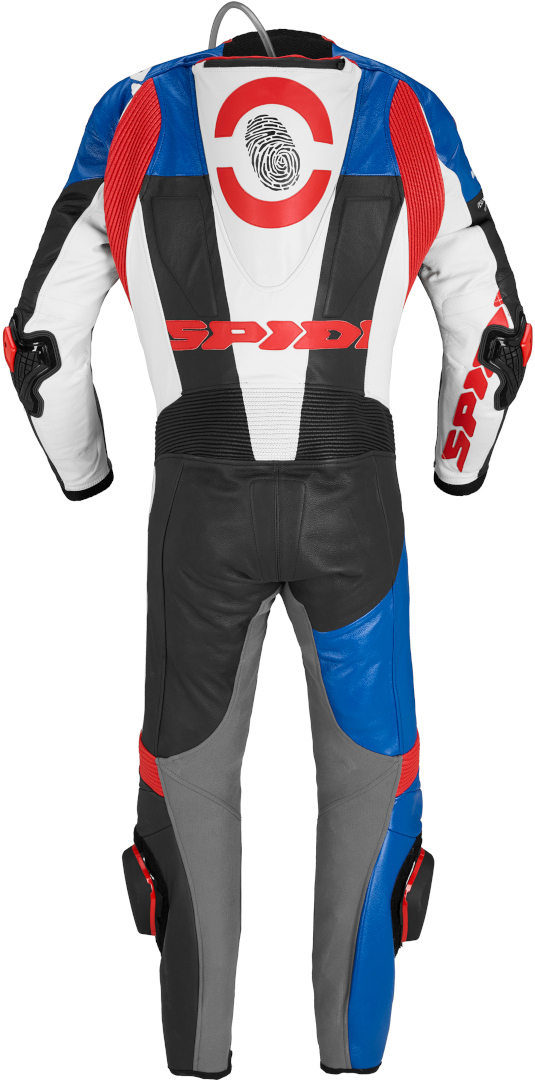 Side view of Spidi DP-Progressive Perforated Pro One Piece Motorcycle Leather Suit