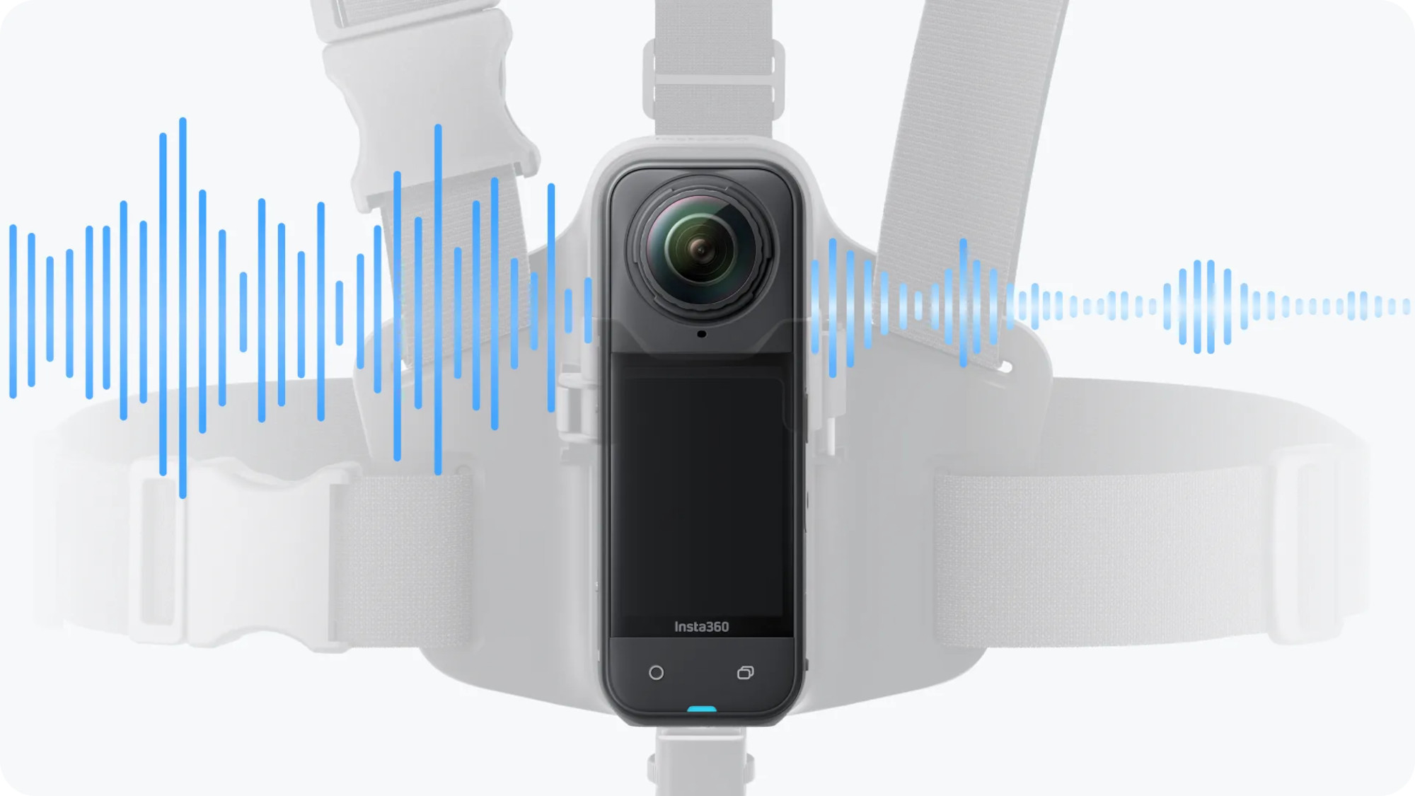 Insta360 X5 POV Montura pe piept Figura 9