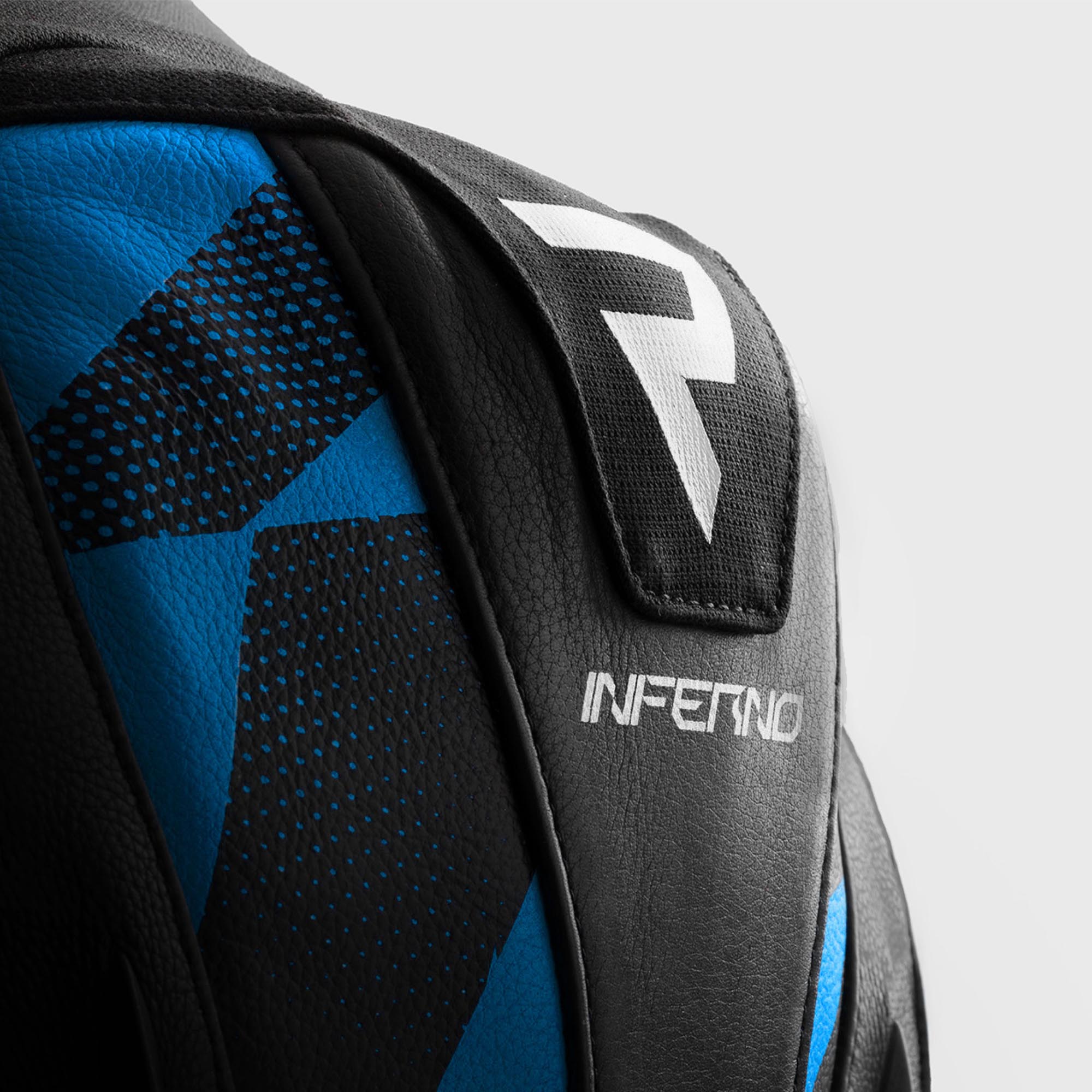Side view of Rebelhorn Inferno Motorcycle Leather Jacket