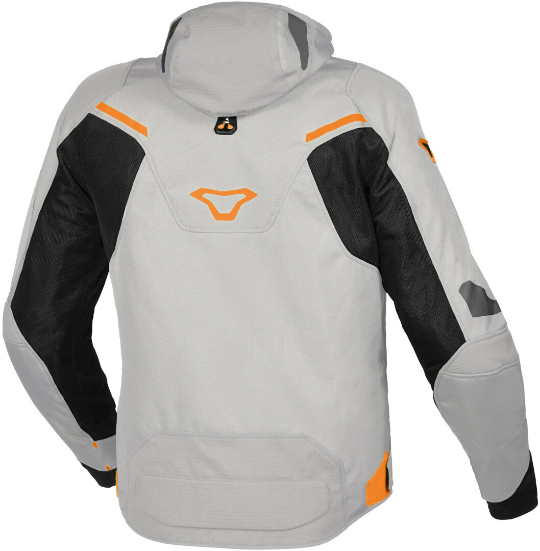 Macna Beacon waterproof Motorcycle Textile Jacket grey M Figure 2