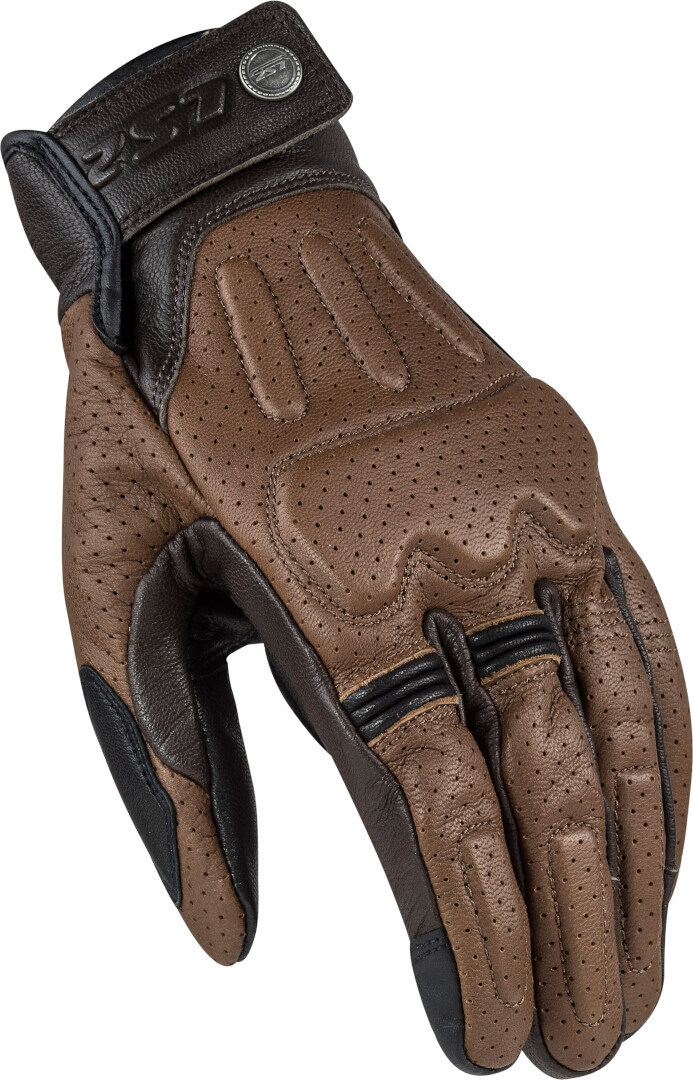LS2 Rust geperforeerde Motorfiets Handschoenen bruin XL Figuur 1