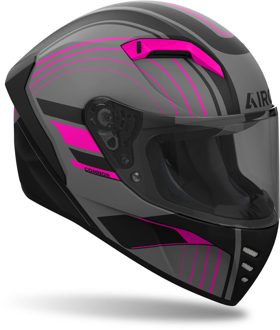 Airoh Connor Achieve Cască Negru mat/roz XS (53/54) Figura 2