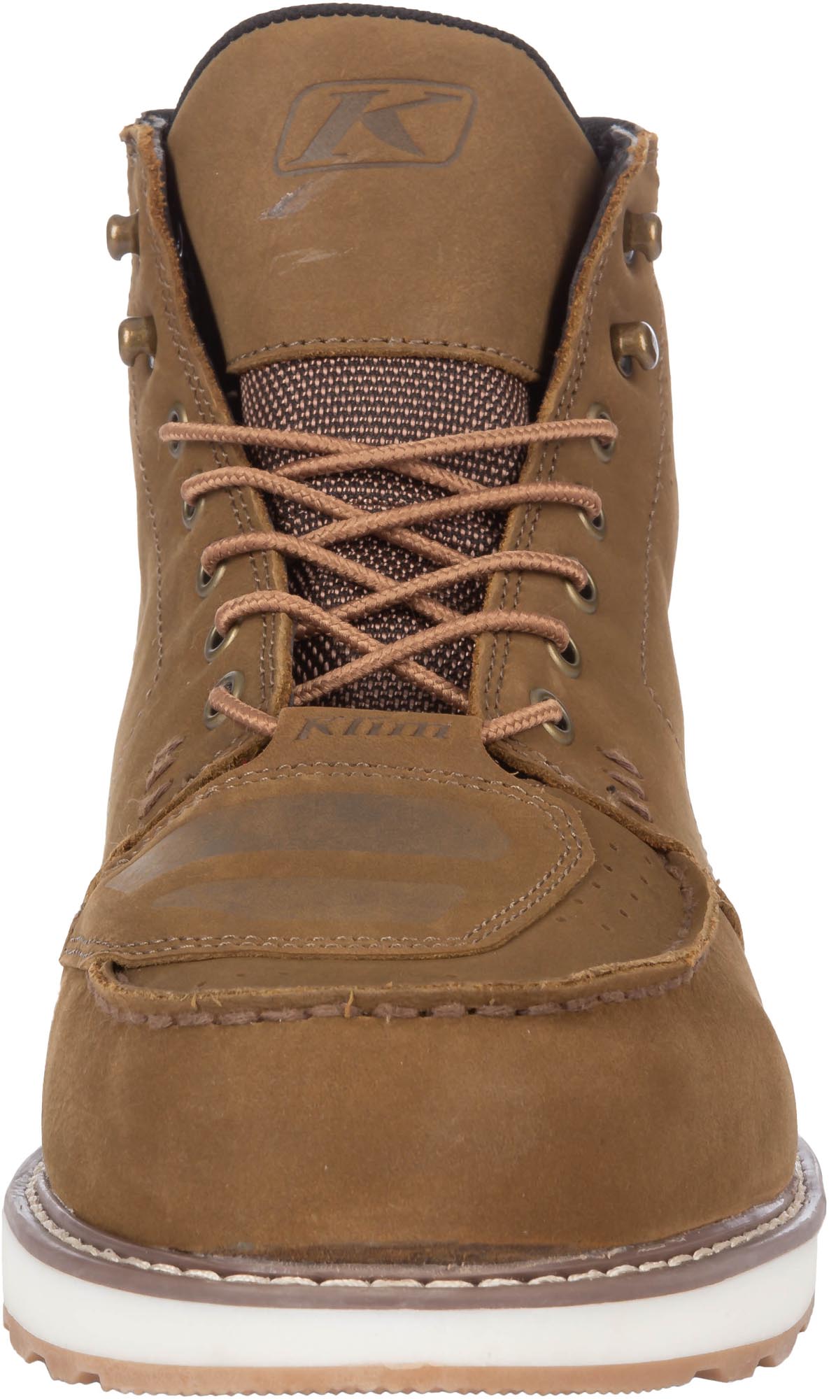 Klim Blak Jak 2026 Bottes de moto en cuir perforé marron/beige 13 Figure 4