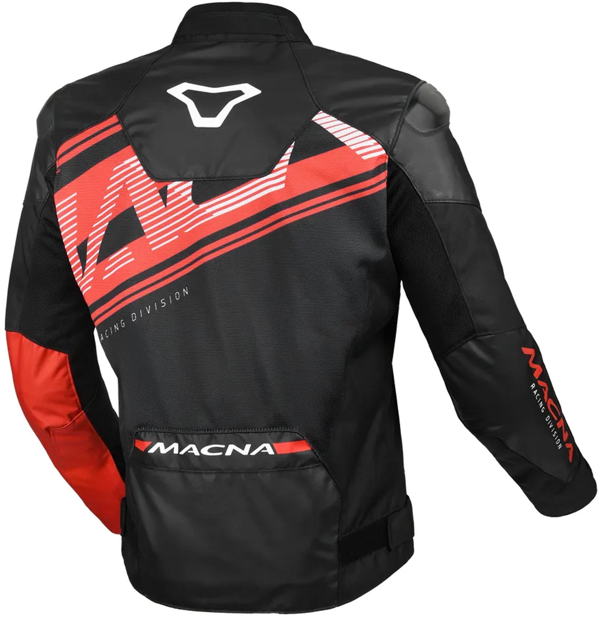 Macna Sevent waterproof Motorcycle Textile Jacket black/red/white M Figure 2