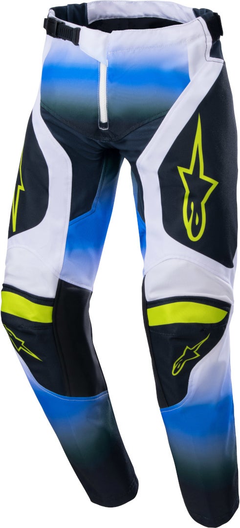 Alpinestars Racer Push Jeugd Motorcross Broek zwart/blauw/wit 26 Figuur 1