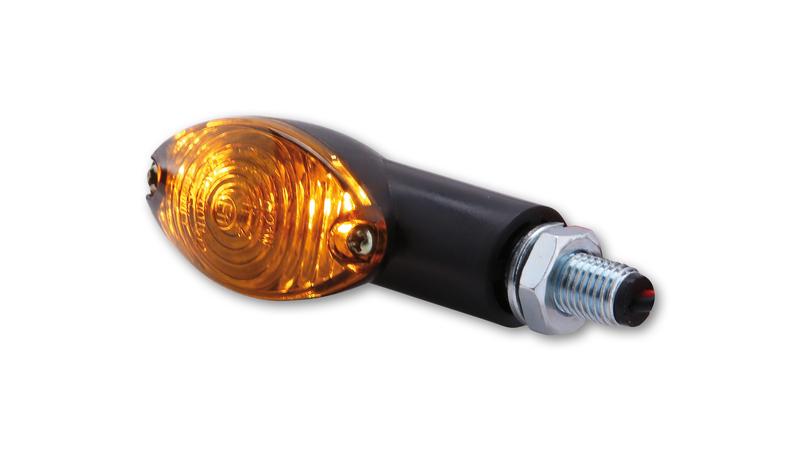 HIGHSIDER Smart Cateye Bulb Mini Indikator Kropp Svart / Lins Rökt (Par), Fram & Bak Figur 5