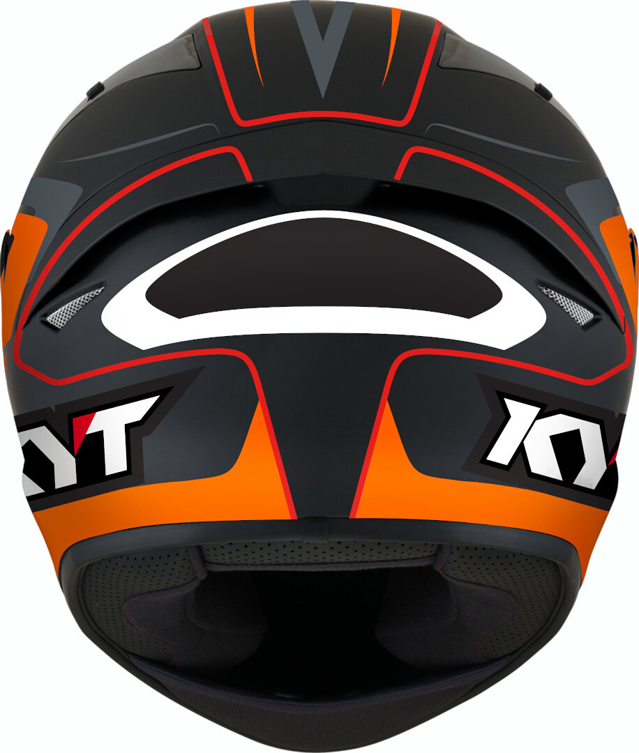 KYT TT Course Overtech Kypärä musta/oranssi S Kuva 2