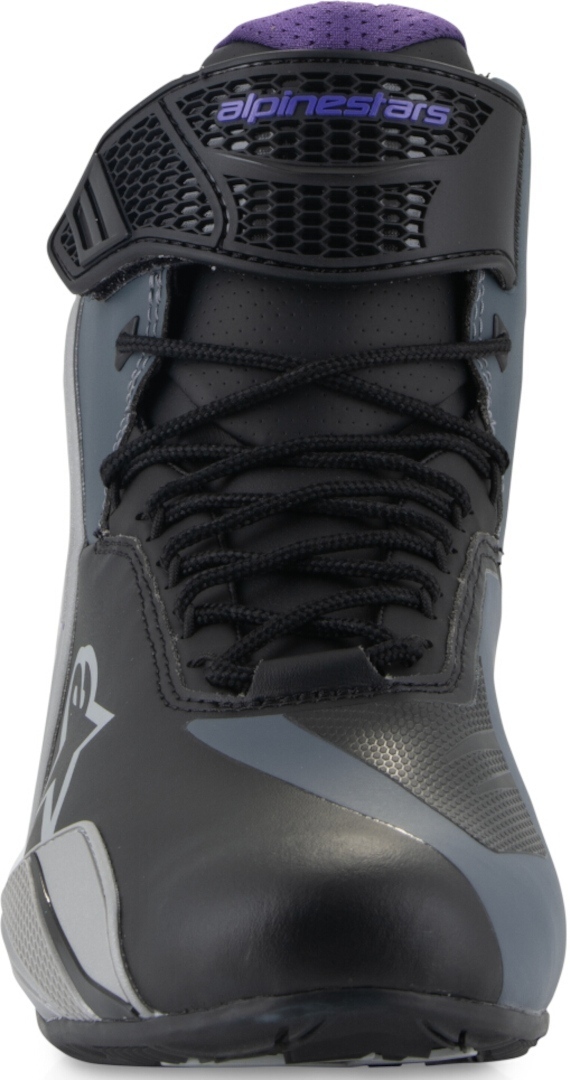 Alpinestars Stella Faster-4 Pantofi de motocicletă pentru femei Negru/Gri/Mov 10 Figura 7