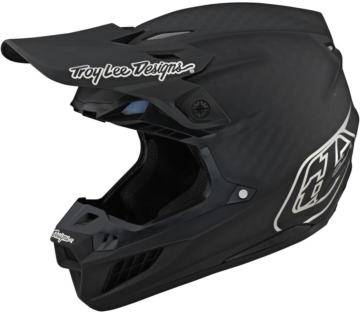Troy Lee Designs SE5 Stealth Carbon Motocross Helmet-image-722636676