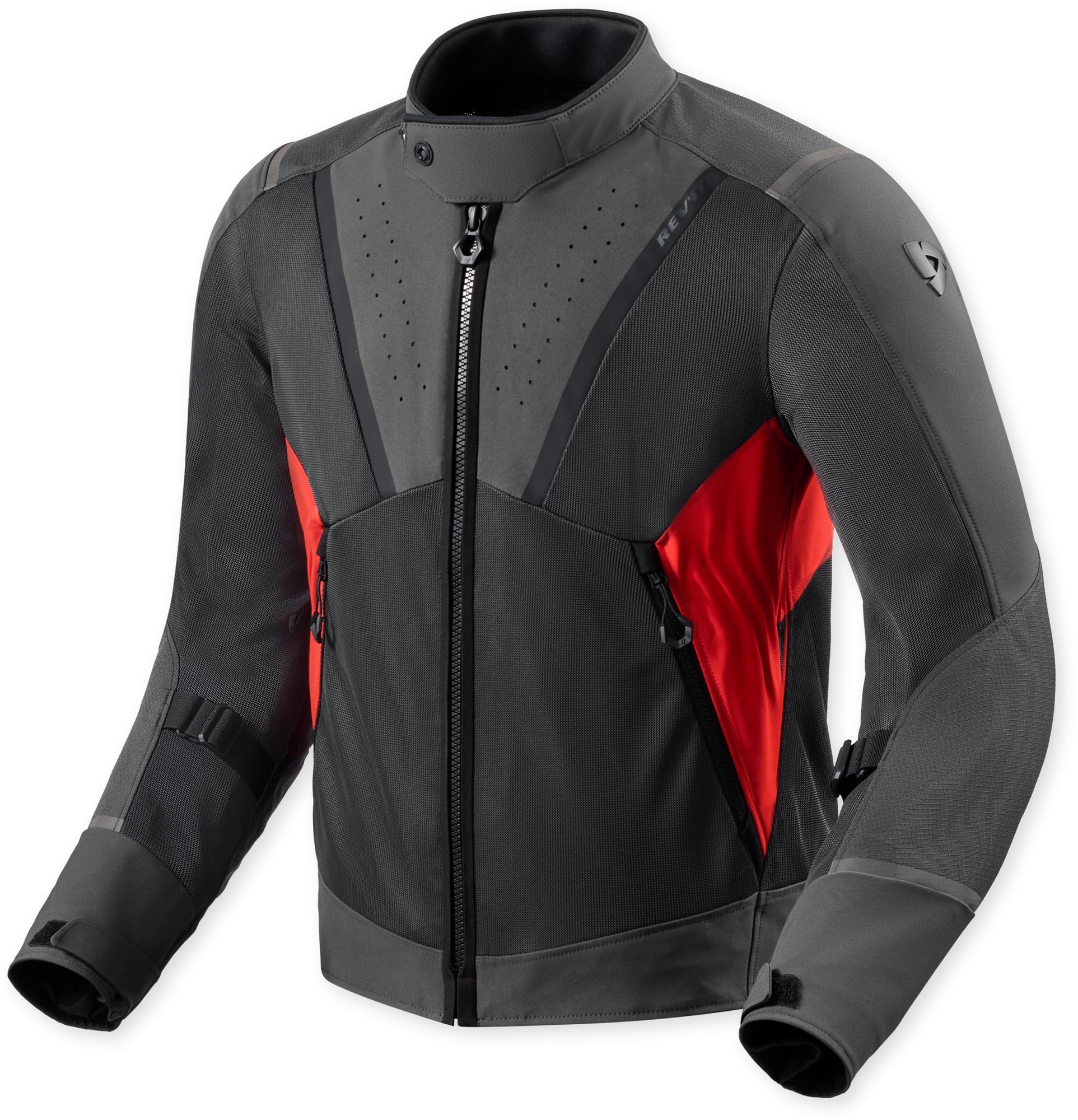 Revit Airwave 4 Motorcycle Textile Jacket black/red L Figure 1