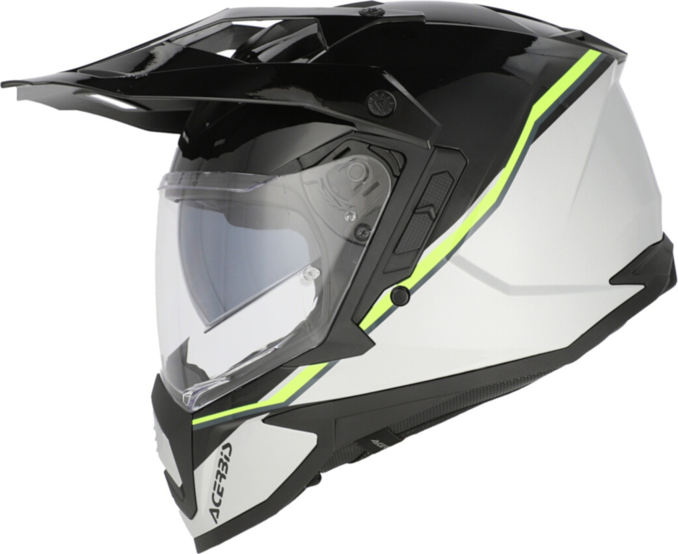 Acerbis Assault Graphic Enduro Hjälm svart matt/gul XXL (63/64) Figur 3