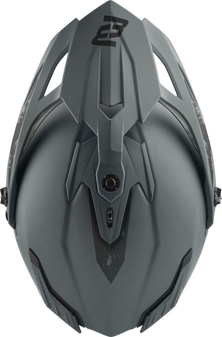 Side view of Bogotto FG-601 Duo Fiberglass Enduro Helmet