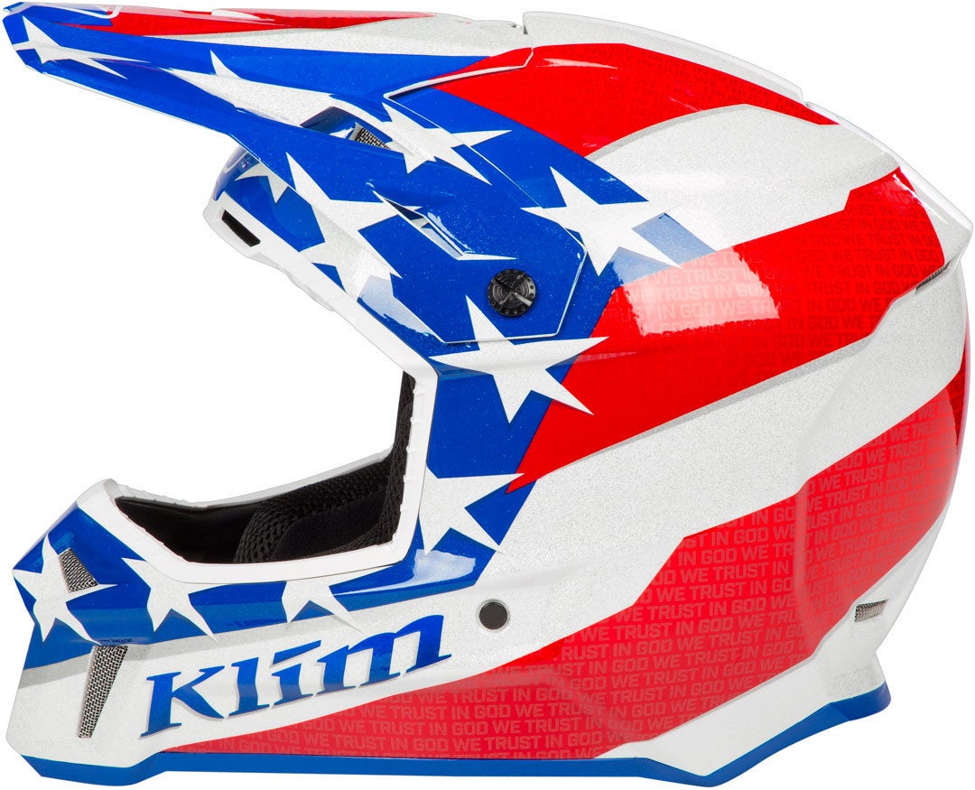 Klim F3 Patriot 2.0 Casco motocross XXXL Figura 6