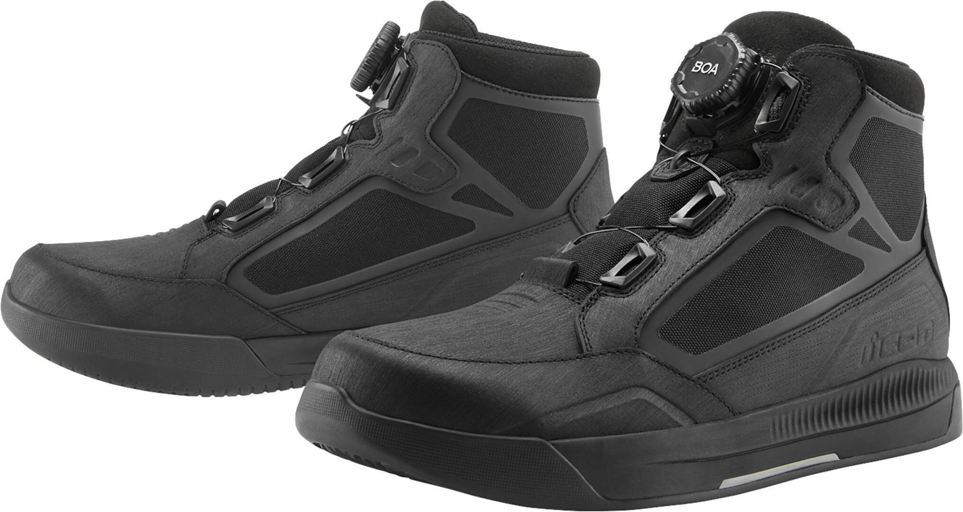 Icon Patrol 3 WP waterproof Motorcycle Boots black 45 Figure 1
