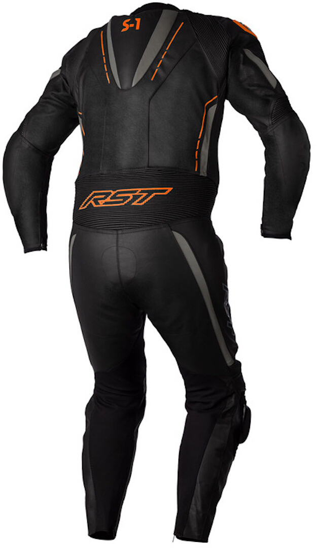 RST S1 1-Teiler Motorrad Lederkombi schwarz/grau/orange S Abbildung 2