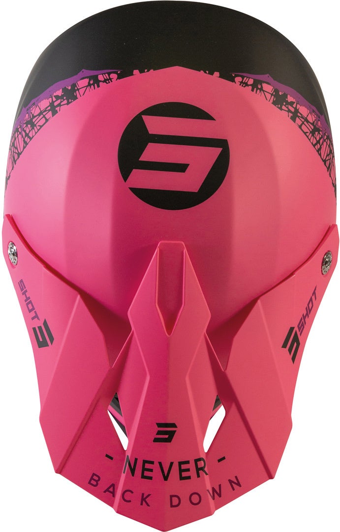 Shot Furious Storm Casco Motocross nero/rosa L (59/60) Figura 2