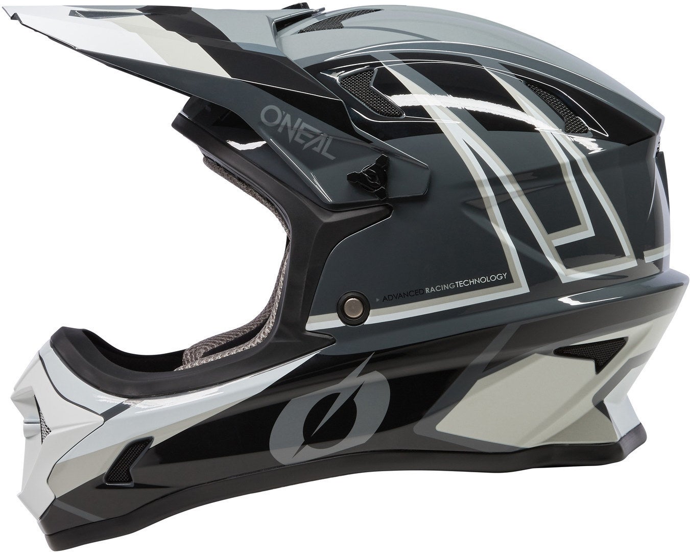 Oneal Sonus Split V.23 Casco Downhill nero/grigio XS (53/54) Figura 4