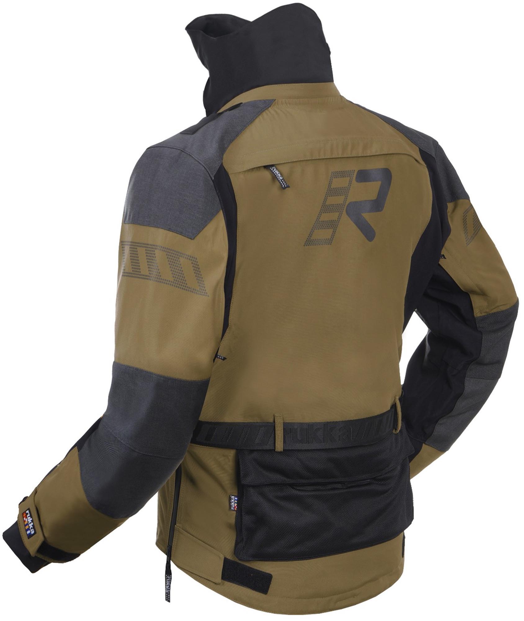Rukka TitanTrail-R Jachetă textilă impermeabilă pentru motociclete Maro/gri 66 Figura 2